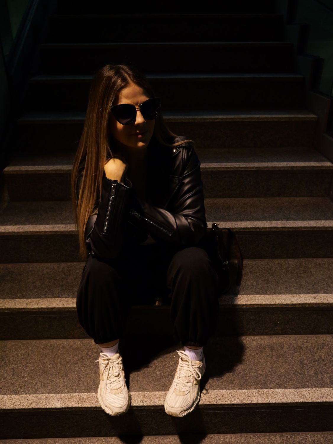 Ganzes Outfit von oben